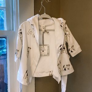 Kate Quinn 12 month robe - terrier print